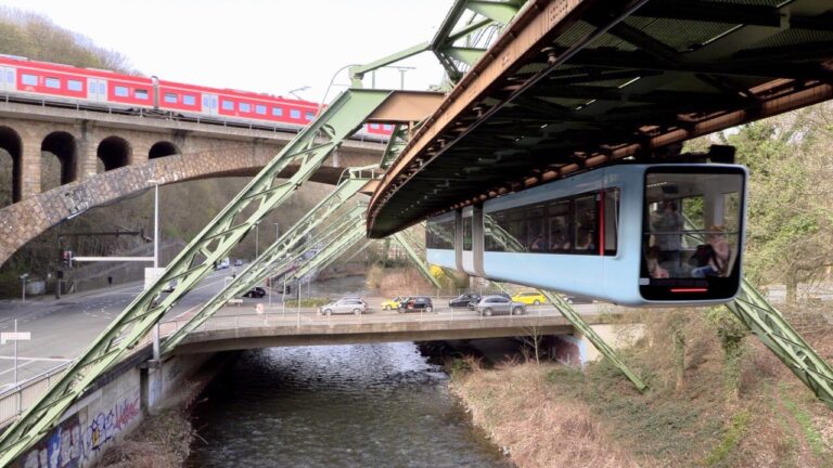 Discover the Wuppertaler Schwebebahn: A Timeless Journey Above Wuppertal