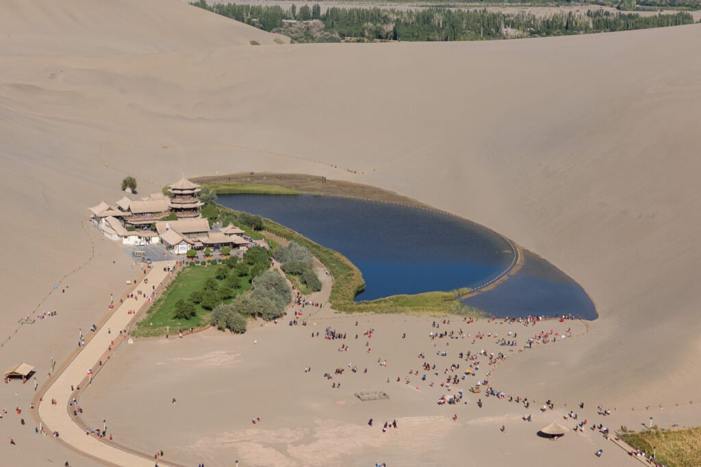 Crescent Lake from the Singing Sand Dunes 20230918101214