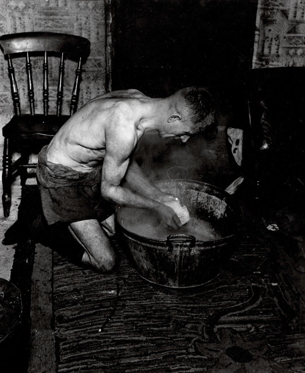 thehymancollection bill brandt coal miner s bath chester le street durham 1937